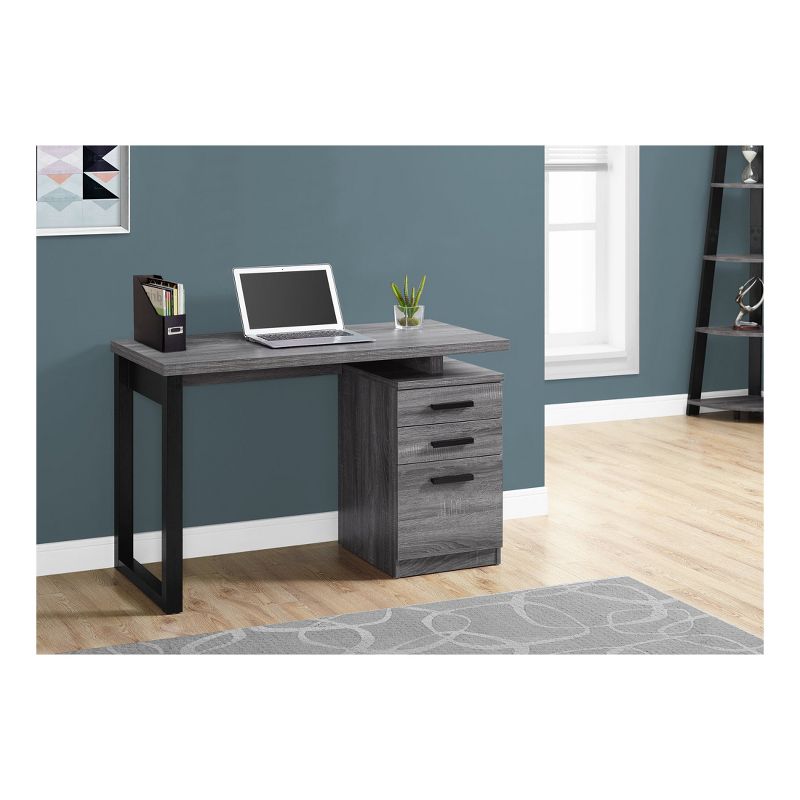 Computer Desk - Gray &#38; Black - EveryRoom, 3 of 7