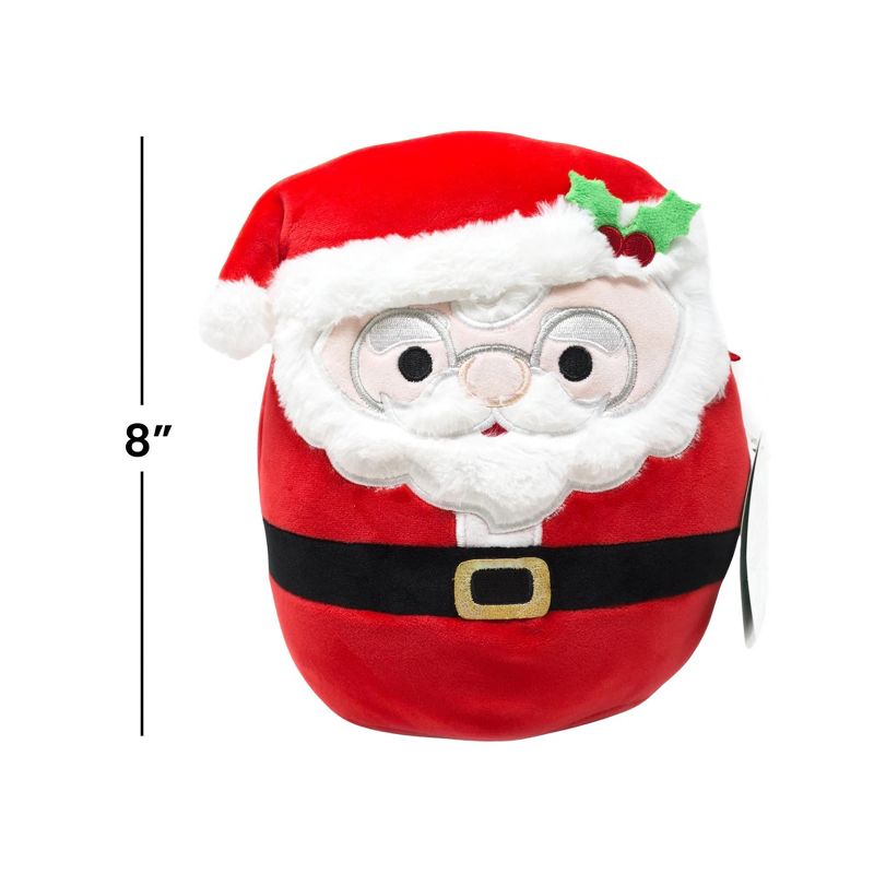 Squishmallows 8 Inch Holiday Plush | Nick the Santa, 4 of 7