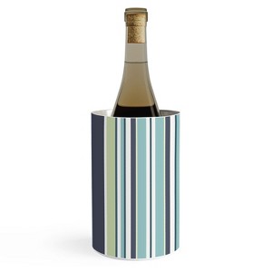 Sheila Wenzel-Ganny Lavender Mint Blue Stripes Wine Chiller - Deny Designs - 1 of 2