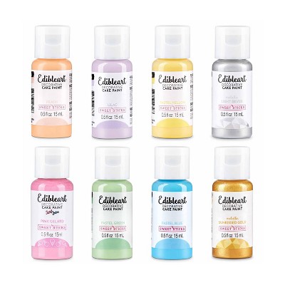 Sweet Sticks Edible Art Unicorn Decorative Food Paint, Pack of 8