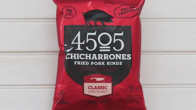 4505 Meats Classic Chili &#38; Salt Pork Rinds - 2.5oz, 2 of 7, play video
