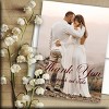 Hamilco Blank Cards 5x7 White Cardstock Paper 100 lb Cover Card Stock 100 Pack with Envelopes - 4 of 4