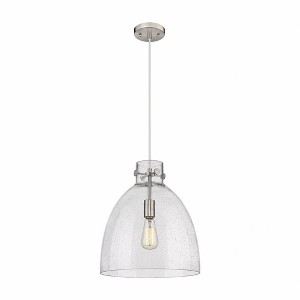 Newton Bell - 1 Light Pendant In Industrial Style-16 Inches Tall and 14 Inches Wide - 1 of 1