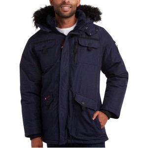 CANADA WEATHER GEAR Men's Parka - Heavyweight Ripstop Insulated ThermaFoil Lined Puffer Winter Jacket for Men (M-XXL) - 1 of 4