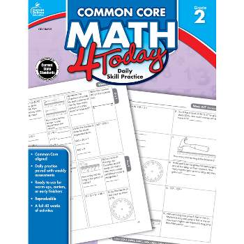 Common Core Math 4 Today, Grade 2 - (Common Core 4 Today) by  Erin McCarthy (Paperback)