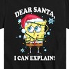 Boys' - SpongeBob SquarePants - Dear Santa Short Sleeve Graphic T-Shirt - 2 of 4