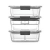 Racxily 12 Piece Food Storage Containers, Sandwich and Salad Lunch Kit, Leak-Proof, BPA Free, Clear Tritan Plastic - 4 of 4