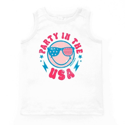 The Juniper Shop SmileyWorld Party In The USA Youth Tank Top