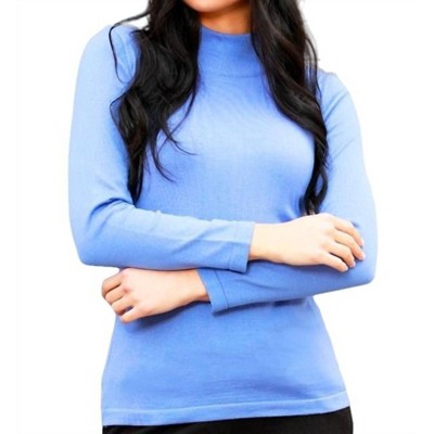 Women's Mock Neck Top - Angel Apparel