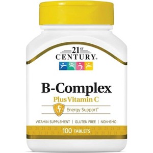 21st Century B Complex Plus Vitamin C 100 Tablets - 1 of 1