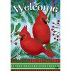 Briarwood Lane Winter House Flag 40x28 For Outdoor Welcome Cardinals For Winter House Flag - 3 of 4