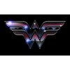 Wonder Woman Chrome Logo Men's Black T-shirt - 2 of 3