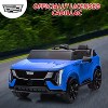 24V Kids Ride on Car Licensed Cadillac 2 Seater Ride on Truck Toy Battery Powered Electric Car for Toddlers, with Remote Control, Spring Suspension - 4 of 4
