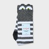 Kids' 2pk Sparkle Eye and Striped Halloween Knee High Socks - Cat & Jack™ - 2 of 3