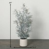 Sullivans Artificial 49" Potted Blade Eucalyptus Tree, Green - 4 of 4