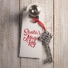 Santas Magic Key Door Hanger Multicolor 10.25"H Wood - 3 of 4