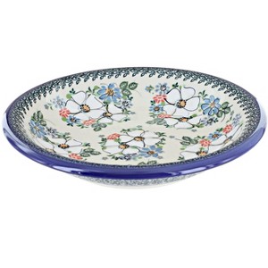 Blue Rose Polish Pottery T04 Galia Soup Plate - 1 of 1