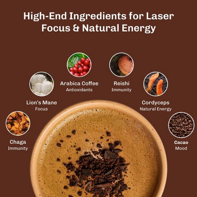 MUD\WTR Organic Coffee Mocha Mushroom Coffee - 2.1oz