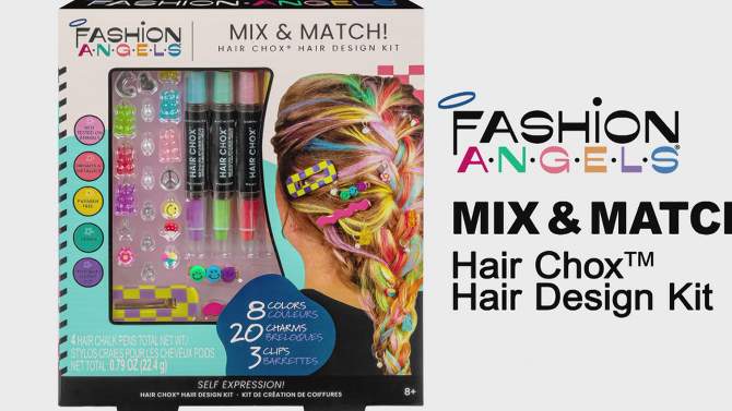 Fashion Angels Hair Chox Hair Style Design Kit, 2 of 10, play video