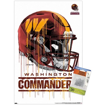 Trends International NFL Chicago Bears - Drip Helmet 20 Wall Poster,  22.375 x 34, Unframed Version :