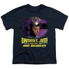 Boys' Star Trek Not A Hair Dresser T-Shirt Navy Small - 2 of 4