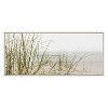 Kate & Laurel All Things Decor Sylvie Calming Beach Grass Framed Canvas by The Creative Bunch Studio - image 2 of 4