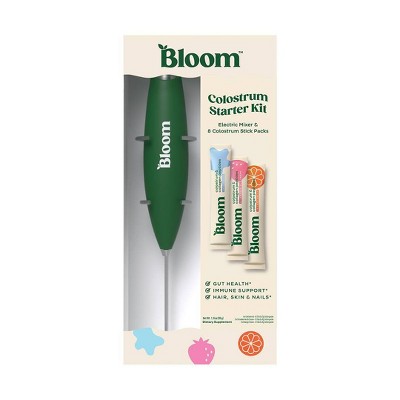 BLOOM NUTRITION Colostrum & Collagen Peptides Mixer Bundle