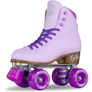 Crazy Skates Retro Roller Skates - Classic Style Quad Skates For Women And Girls - 1 of 4