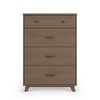 Child Craft SOHO 4 Drawer Chest for Nursery or Bedroom, Plenty of Storage, Anti-Tip Kit Included to Prevent Tipping, Non-Toxic, Baby Safe Finish - 4 of 4