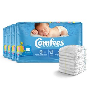 Comfees Premium Baby Diapers with Total Fit System for Boys & Girls - 1 of 3