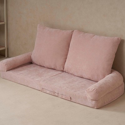 NicBex Convertible Fold-Out Single Sofa Bed, Comfy Bean Bag Chair for Adults in Living Room, Left Part of the Complete Product