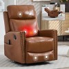 GlasFlength Massage Chairs Real Home Massage Chair Human Touch Massage Chairs Full Body Relax for Living Room, Yellow, 30.6"*37.5"*41.6" - 2 of 4