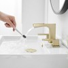 BWE Waterfall 8 in. Widespread Double-Handle Bath Faucet Set 3-Holes Vanity Sink with Metal Drain - 4 of 4