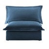 NicBex Couches for Living Room Single Deep Seat Sofa Couch Fabric Slip-covered Armchair with 1 Big Back Cushion and 2 Big Toss Pillows - 4 of 4