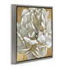 Stupell Industries Blushing White Magnolia Flower Abstract Floating Frame Canvas Art - 2 of 4