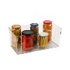 Simplify Rectangle Open Front Organizer Large Clear: PET Storage Drawers, 13.5" Depth, 7" Width, No Assembly Required - 3 of 4