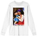 The Big Comfy Couch Loonette and Molly Men's White Long Sleeve Tee