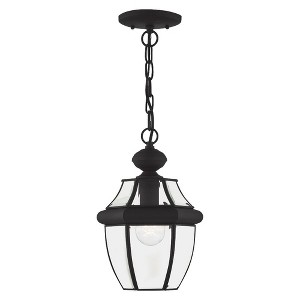 Livex Lighting Monterey 1 - Light Pendant in  Black - 1 of 2