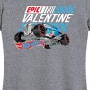 Women's - Hot Wheels - Valentine's Epic Short Sleeve Graphic T-Shirt - 2 of 4