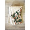 Marta Barragan Camarasa Simple tropical nature T Fleece Blanket - Deny Designs - image 2 of 2