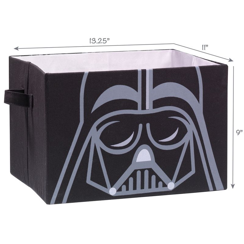 Lambs & Ivy Star Wars Darth Vader Foldable/Collapsible Storage Bin Organizer, 2 of 5
