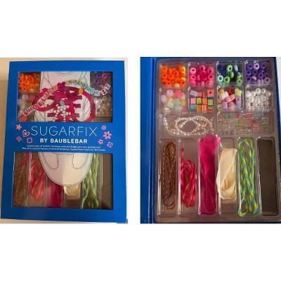 SUGARFIX by BaubleBar 6ct Beaded Shoelace Craft Kit Gift