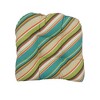 Blazing Needles, 19-inch U-Shaped Spun Polyester Outdoor Tufted Dining Chair Cushion - 2 of 2