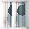 Mareike Boehmer Graphic 150 A Single Panel Sheer Window Curtain - Deny Designs - image 2 of 3