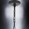 Urban Ambiance Luxury Farmhouse Outdoor Pendant 23.75''H x 9.5''W,  Midnight Black Finish,  Calderdale Collection, UHP1401 - 4 of 4