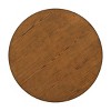 Mid-Century 42" Round Dining Table for 4, MDF Top with Solid Wood Legs, Compact Design for Small Spaces, Easy Assembly-Cuddlewood - 3 of 4