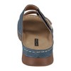 GC Shoes Gretchen Double Velcro Band Comfort Slide Flat Sandals - 3 of 4