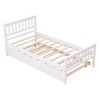 YOOCOZZ Twin Size Platform Bed with Trundle, Headboard and Footboard - 4 of 4