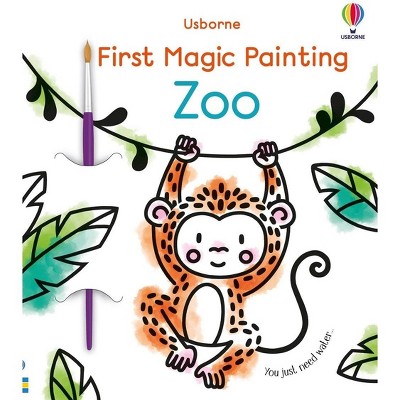 Usborne First Magic Painting Zoo Water-Reveal Book, Ages 3+