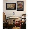 Gulches "Candle Light & Flowers" 2-Piece Vignette by Susie Boyer - Ready-to-Hang Black Framed Print, High-Quality Wood for Home - 3 of 4